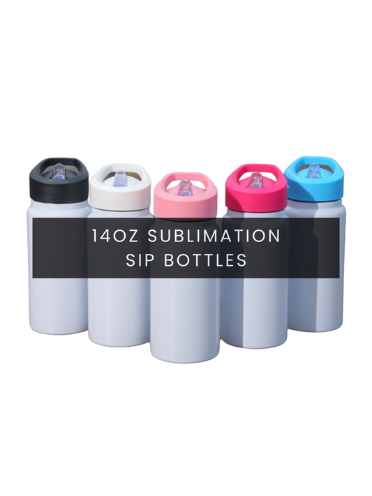 14oz Sublimation Sip Bottles